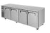 Turbo Air KUR24-4-N(HC) - 4 Door Undercounter Fridge