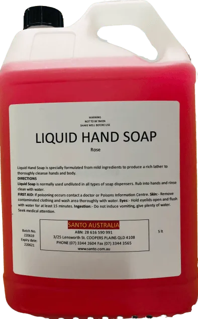 Liquid Hand Soap (Scented) 5 Ltr