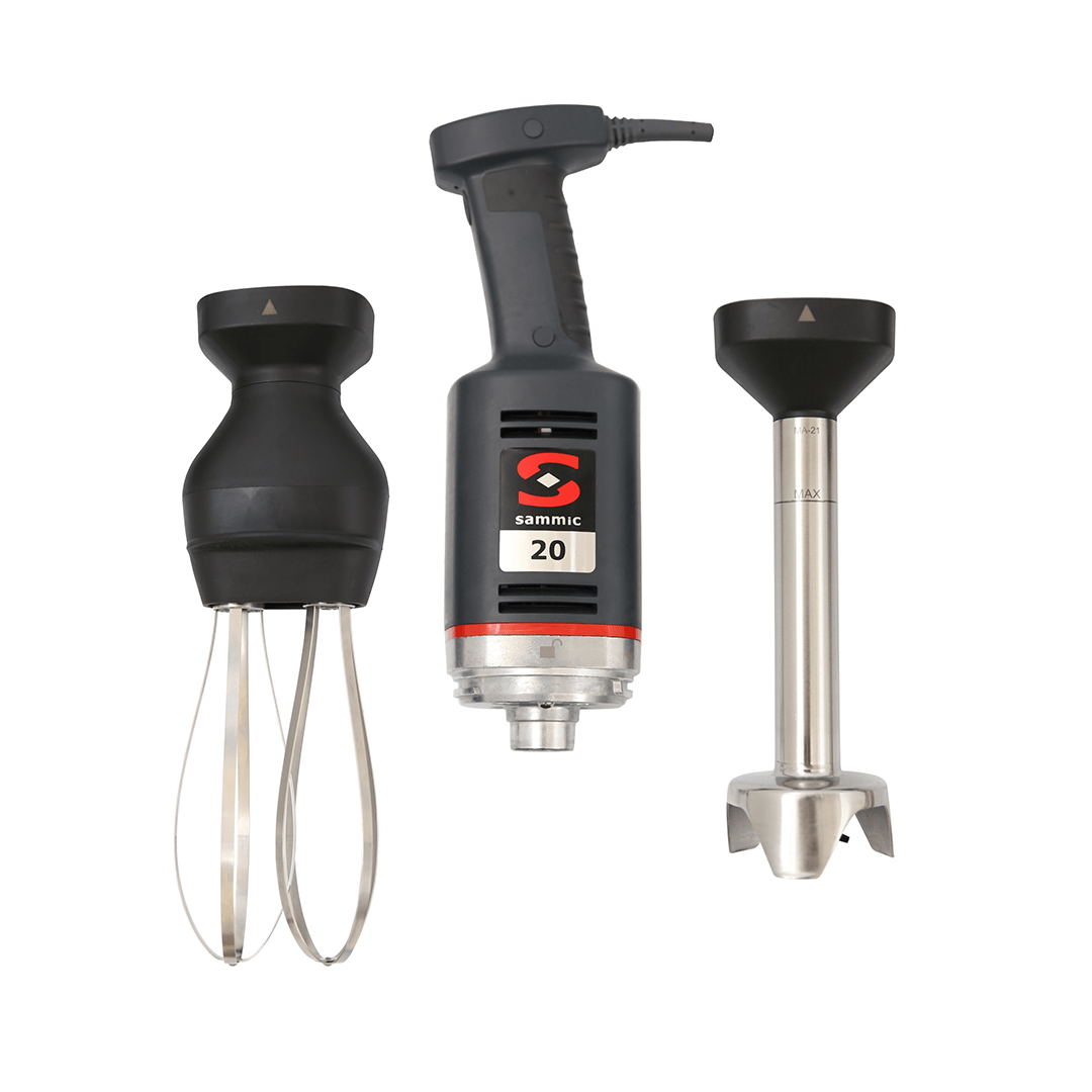 COMPACT HAND HELD LIQUIDISER AND BEATER COMBINATION UNIT
