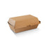 Snack Box Regular Brown Corrugated Plain Brown 100pc/pack
