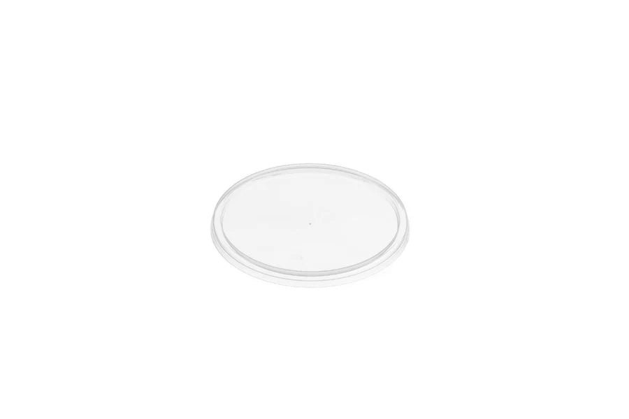 120mm ROUND LID Clear 50pk  ( Suits 220ml to 850ml Round containers)