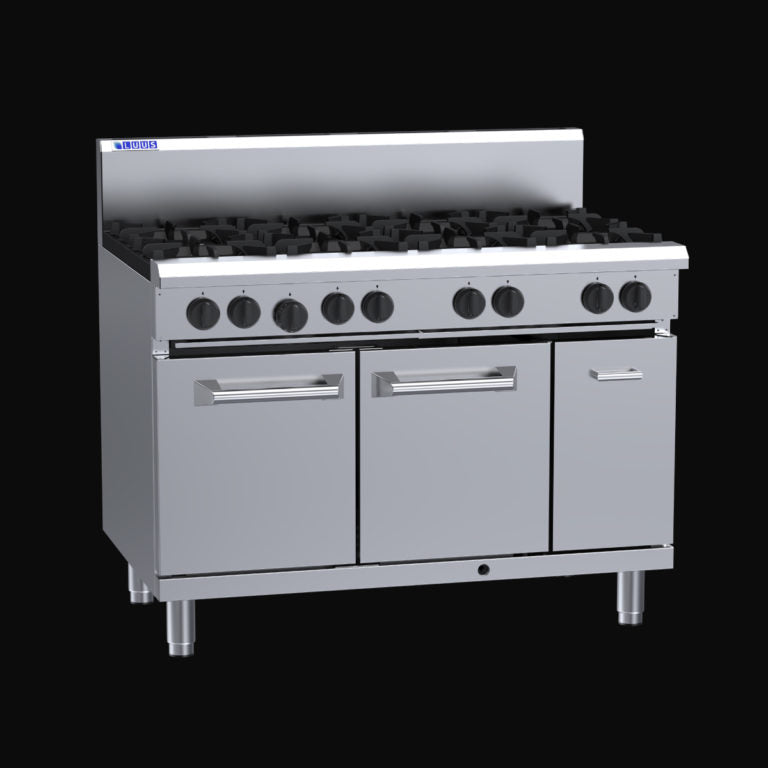 RS-8B 8 Burner & Oven