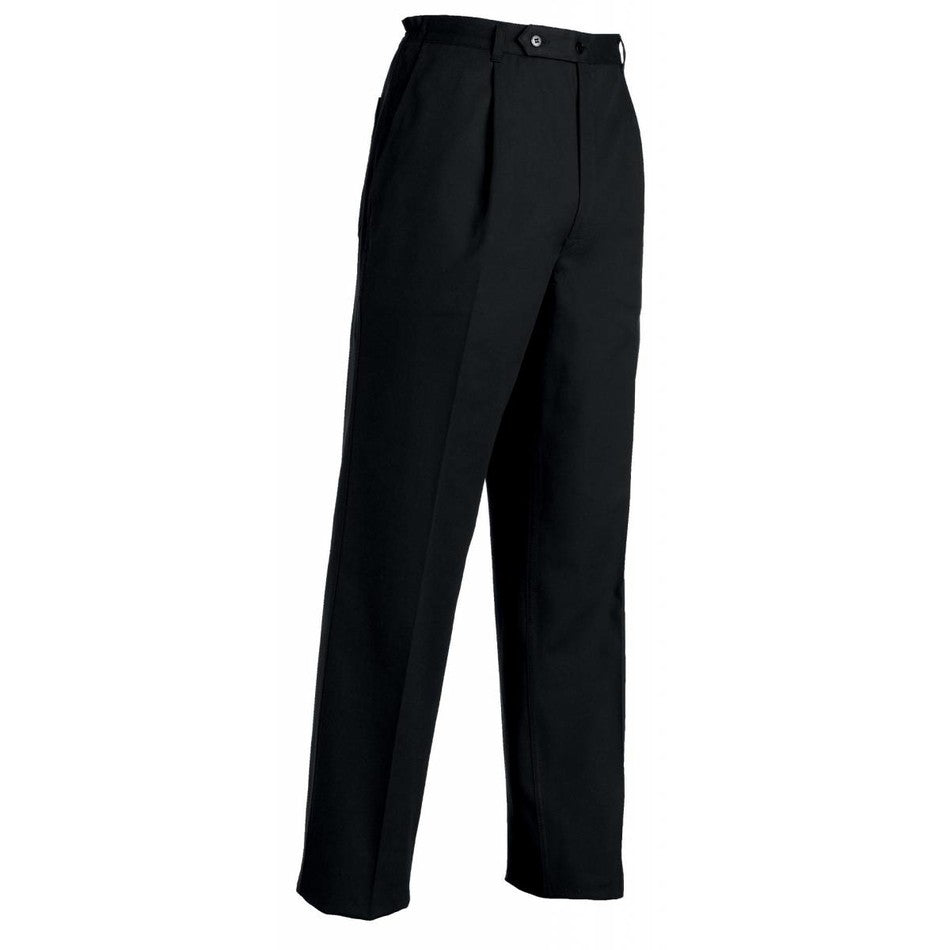 CHEF TROUSER BLACK -SIZE LARGE