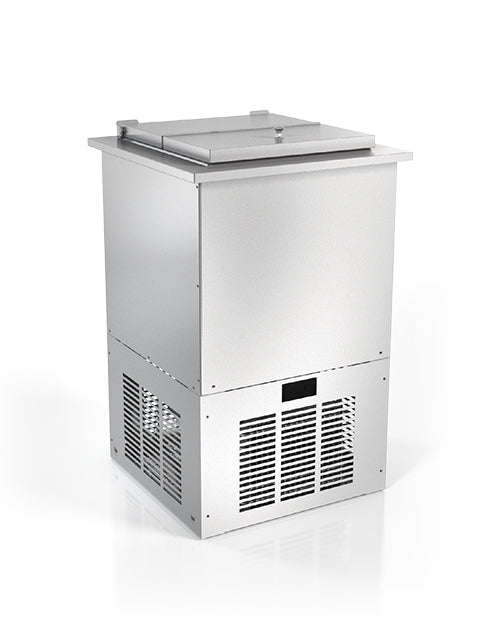 Silver King Drop-In Ice Cream Freezer Model R290 refrigerant 453W x 143D x 670H with LID