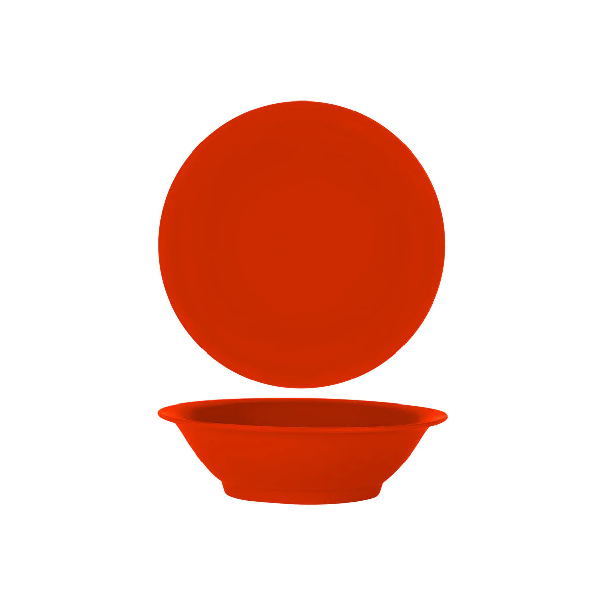 Red Round Cereal Bowl 180x50mm