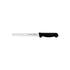 Professional Black Handle Bread Knife Serrated 200mm