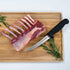 Professional Master Black Handle Boning Knife Curved Stiff 150mm