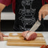 Professional Master Black Chef's Knife Extra Wide with Straight Edge 250mm
