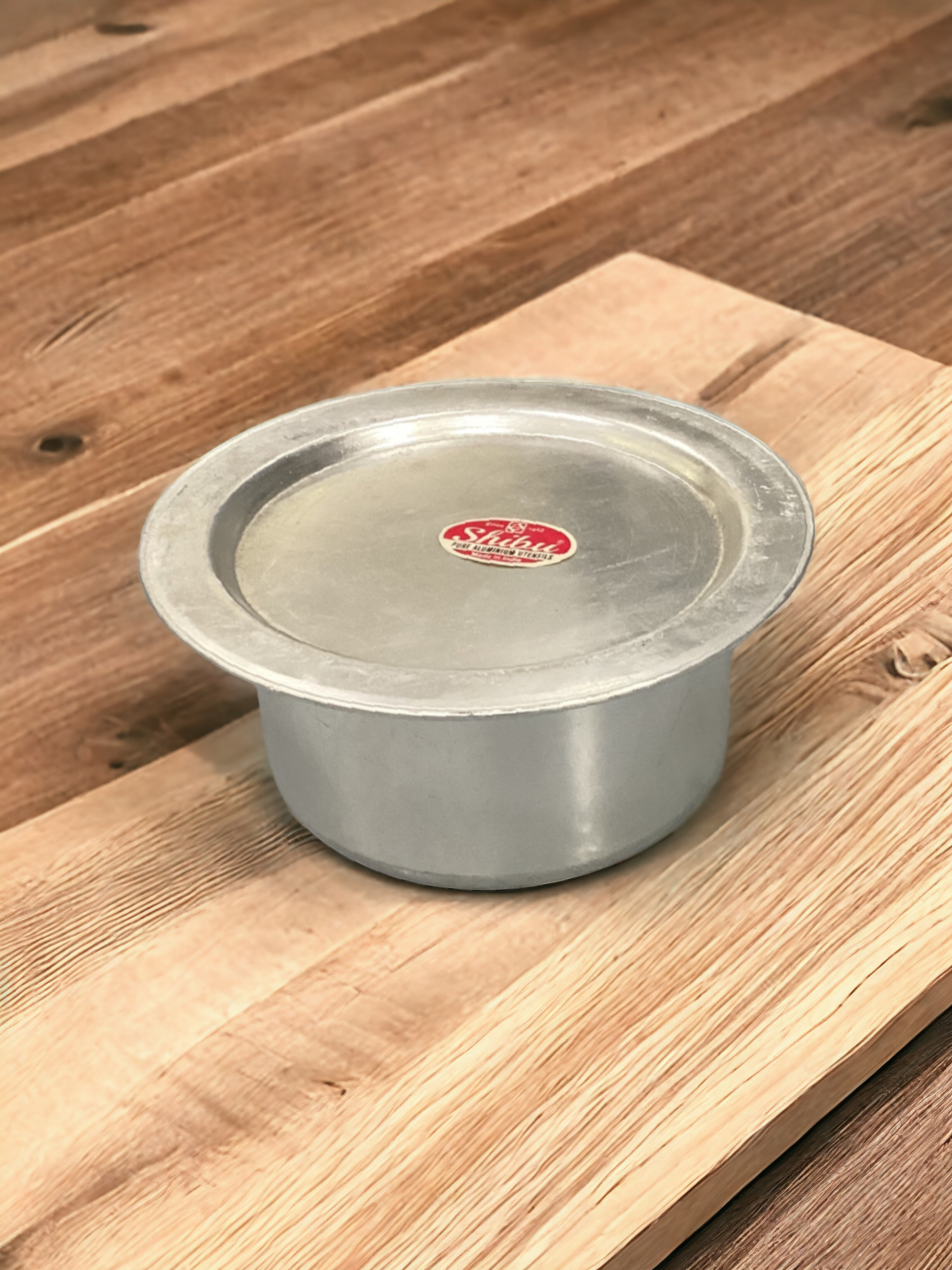 Aluminium Pot With Lid-SIZE 13