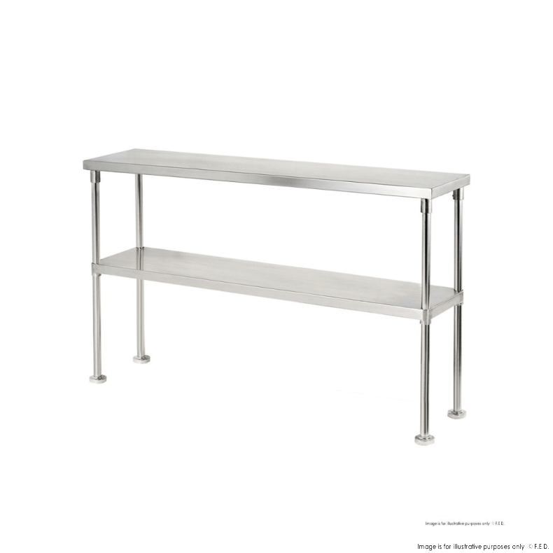 2 Tier Overshelf for Workbench 1800x400x750mm