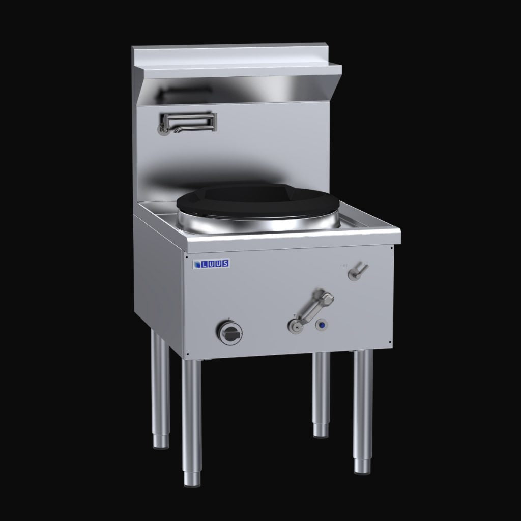 WZ-17C 1 Hole Compact 405mm Waterless Wok