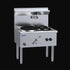 WZ-1C2B 1 Hole 2 Side Burner Compact 333mm Waterless Wok