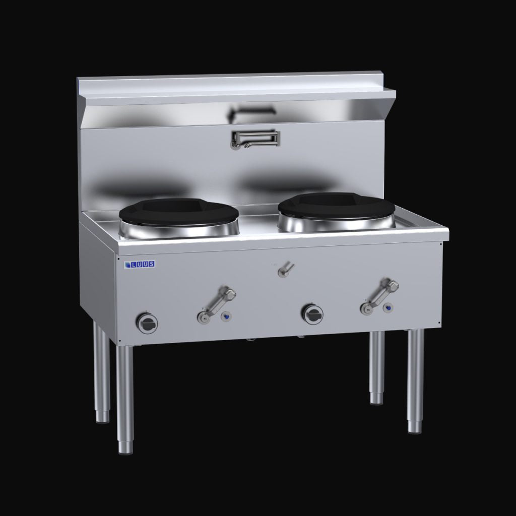 WZ-2C 2 Hole Compact 333mm Waterless Wok