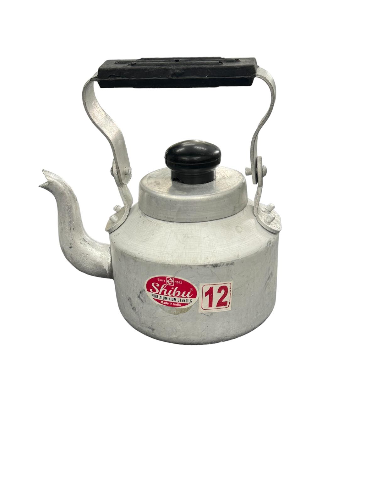 Aluminium Cutting  Chai Tea Kettle for Tea, Coffee/Milk  and water with handle Size 12