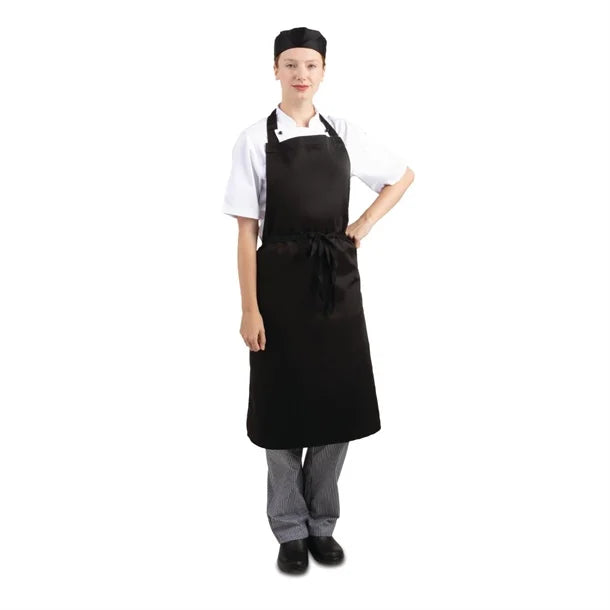 Whites Bib Apron Black