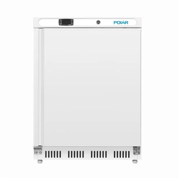 Polar C-Series Under Counter Fridge White 150Ltr