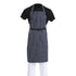 Whites Butchers Apron Navy Stripe