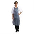 Whites Waterproof Bib Apron Blue Stripe