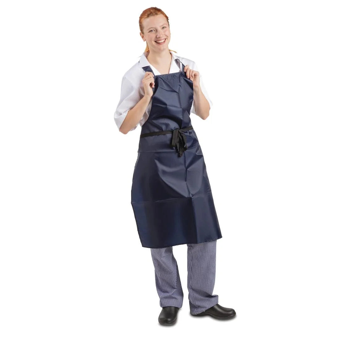 Whites Waterproof Bib Apron Blue