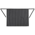 Whites Butchers Half Waist Apron Black and White Stripe