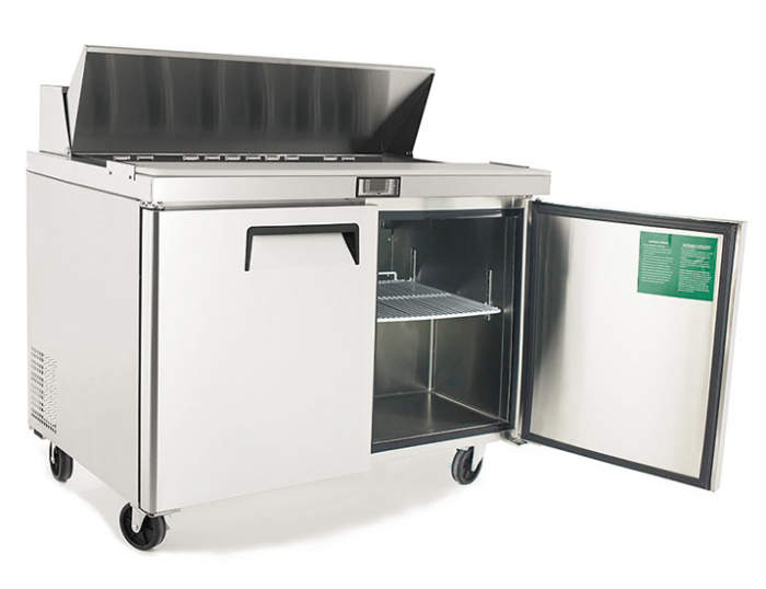 2 DOOR SANDWICH PREP TABLE FRIDGE 1225 MM MSF8302