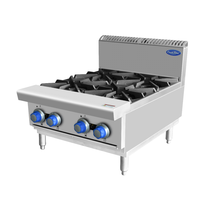 OPEN 4 BURNER COOK TOPS NG AT80G4B-C-NG