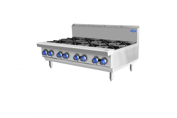 OPEN 8 BURNER COOK TOPS LPG AT80G8B-C-LPG