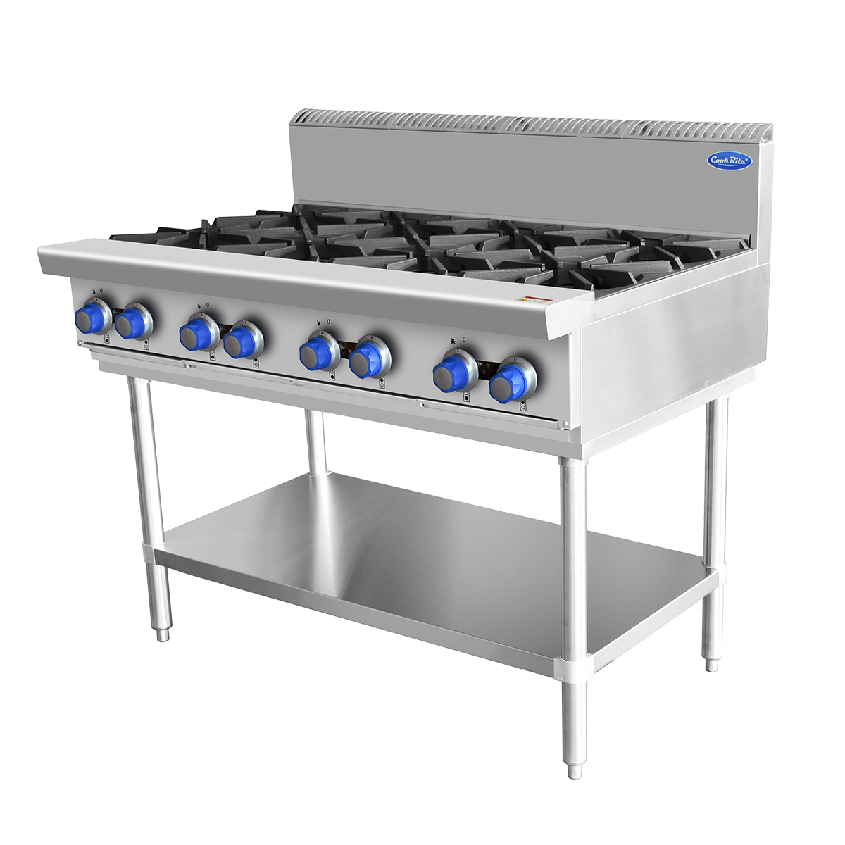 8 BURNER COOK TOP NG AT80G8B-F-NG