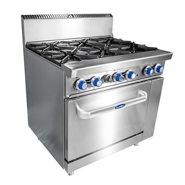 6 BURNER WITH OVEN W914 X D790 X H1165 | COOKRITE 1 ATO-6B-F-LPG