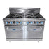 8 BURNER WITH OVEN W1219 X D790 X H1165 COOKRITE ATO-8B-F-NG