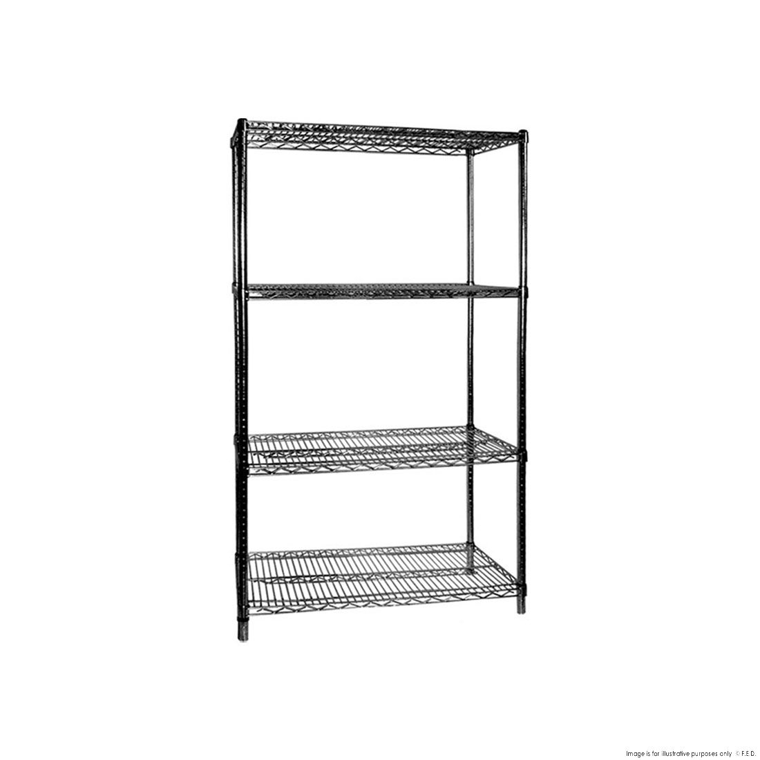 B18/30 Four Tier Shelving - 457 mm deep x 1880 high x 760 width