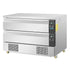 Polar U-Series Double Drawer Counter Fridge Freezer 6xGN