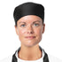 CHEF HAT BLACK -SIZE MEDIUM