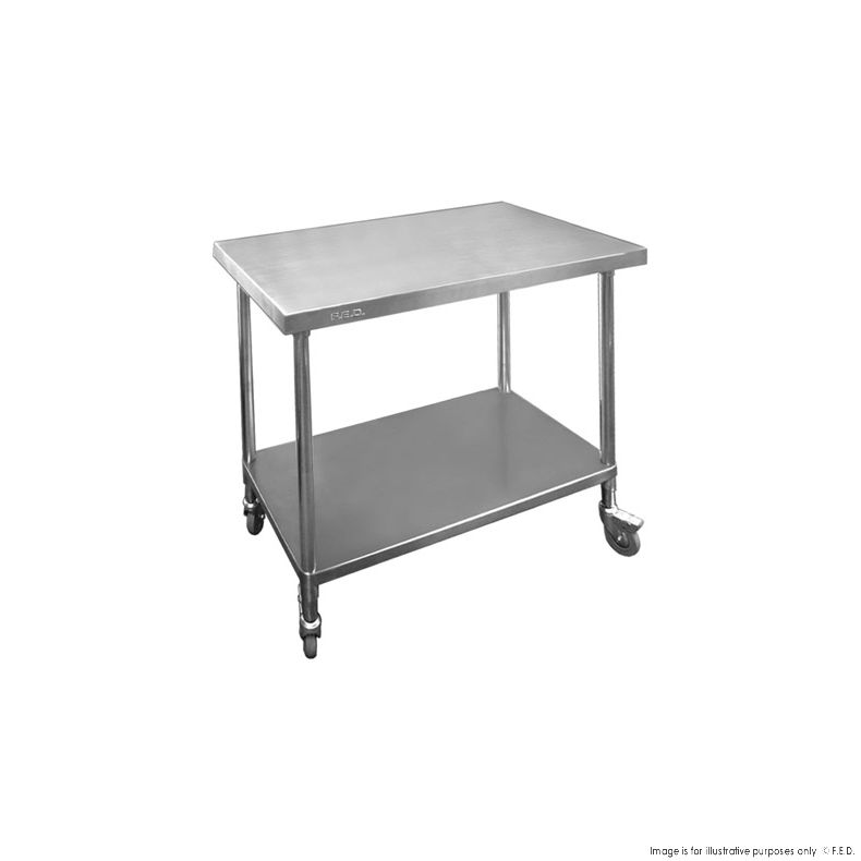 Mobile Workbench with Undershelf 900x700x900mm