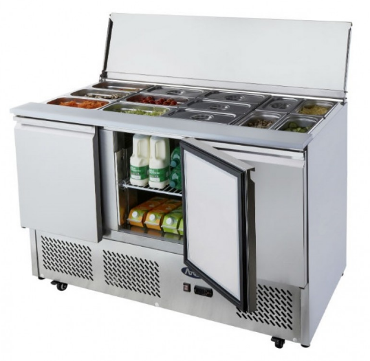 3 DOORS PIZZA TABLE FRIDGE 1365 MM ESL3852