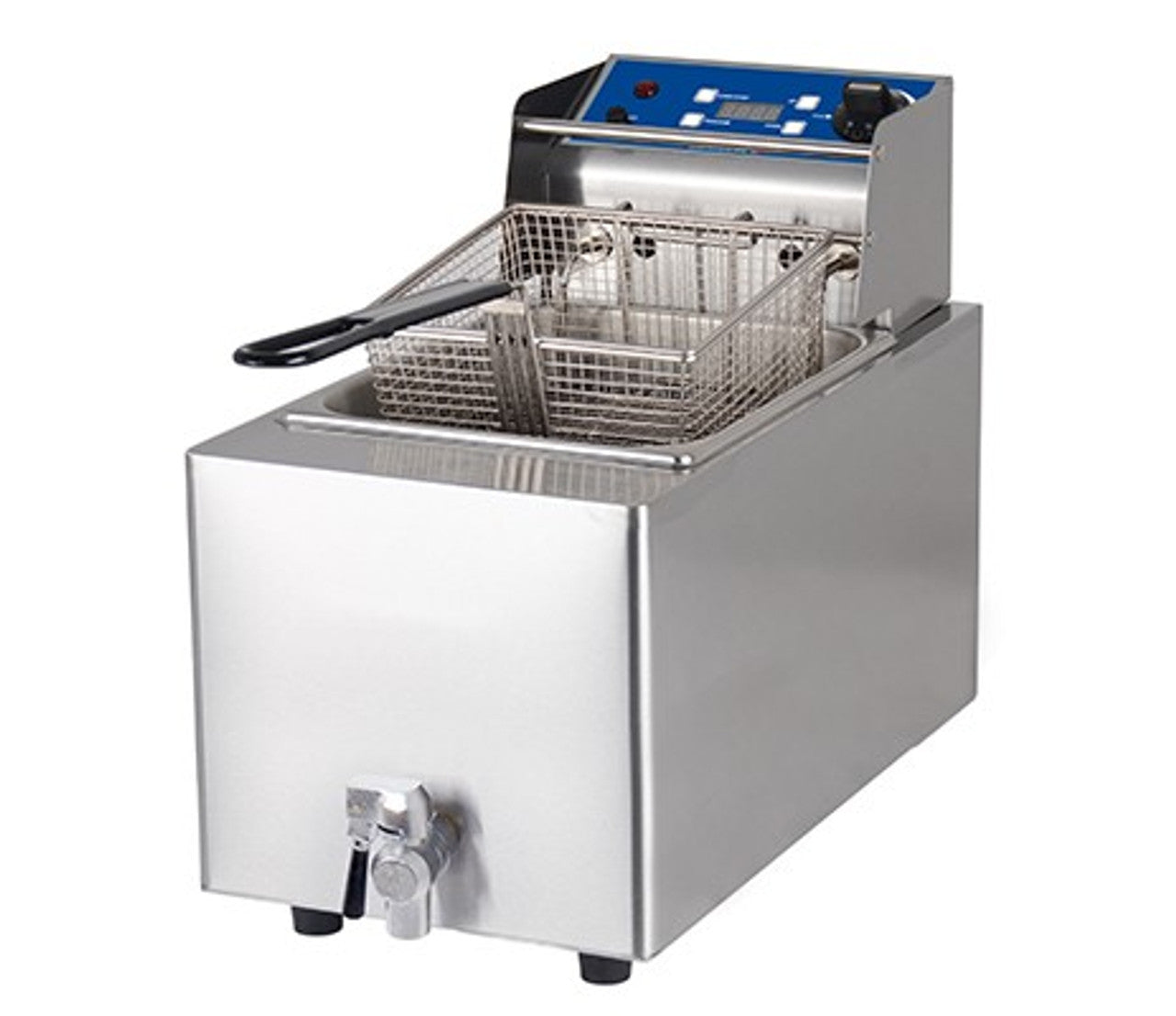 Fryer - single 8L- W/Tap 2x15amp