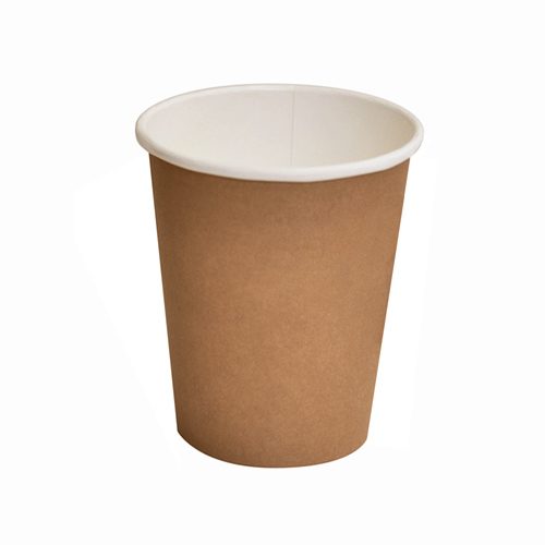 8oz PLA Coated SW Cup Brown Standard (50PC)