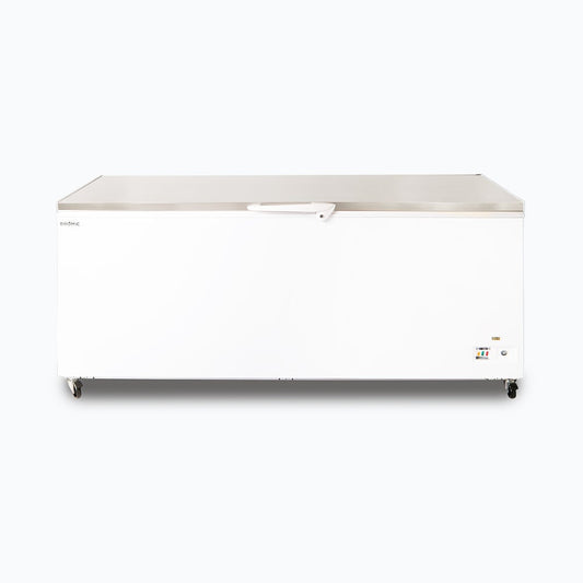 Freezer Chest CF0700FTSS-NR 675L Hinged SS 7ft
