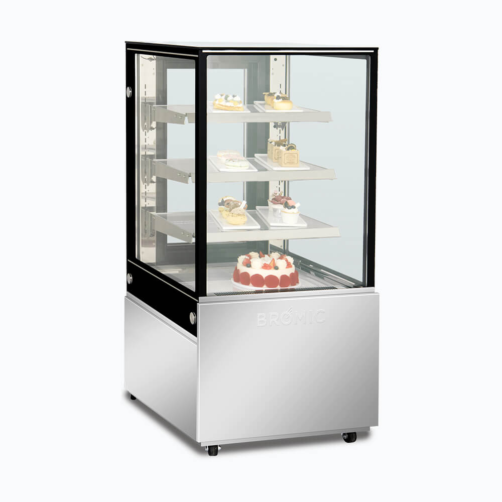 4 tier chilled food/cake display 660mm-FD4T0660C-NR