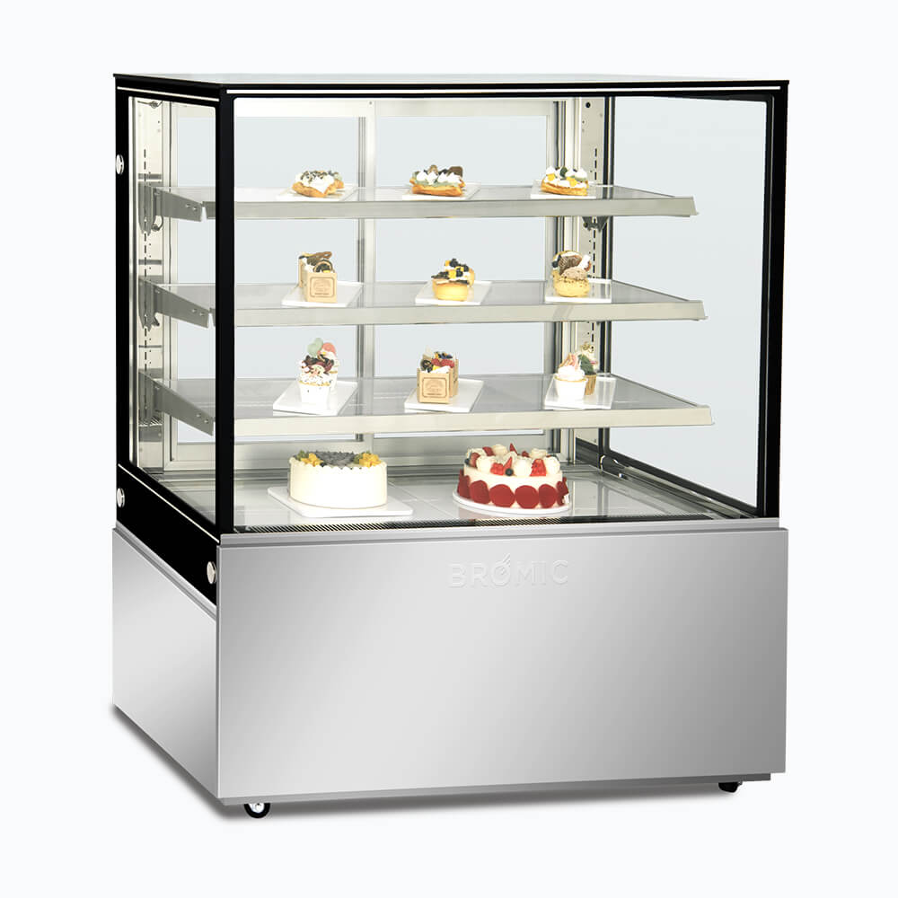 4 tier chilled food/cake display 1200mm-FD4T1200C-NR