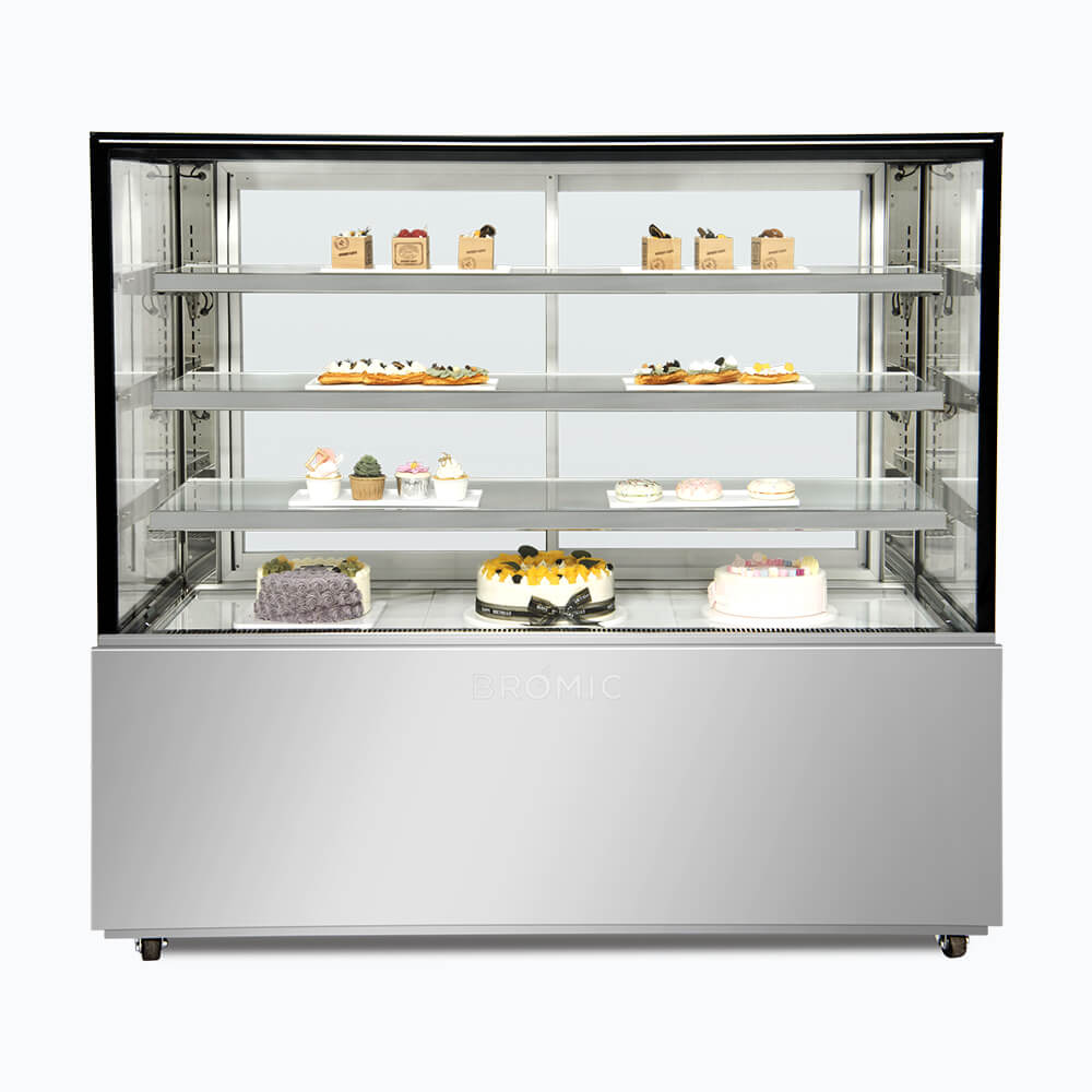 4 tier chilled food/cake display 1500mm-FD4T1500C-NR