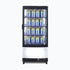 Chiller CT0080G4BC-NR C/top Blk LED 80L Curved GLS