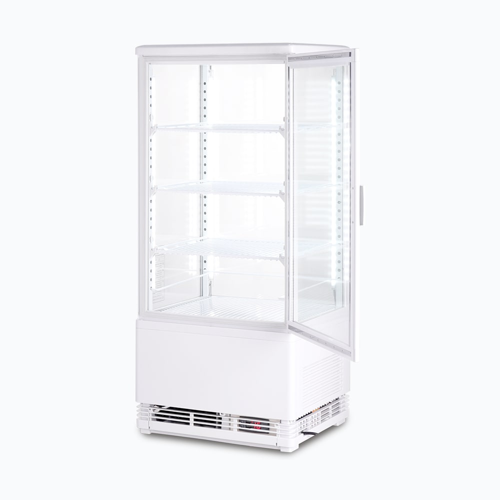 Chiller CT0080G4W-NR C/top Wht LED 78L Flat GLS