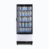 Chiller CT0100G4BC-NR C/top Blk LED 100L Curved GLS