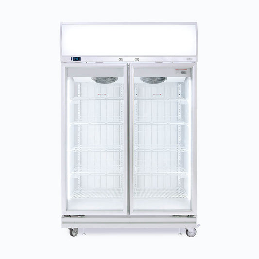 Freezer UF1000LF UP/R FF GLS 976L 2DR New L/Box