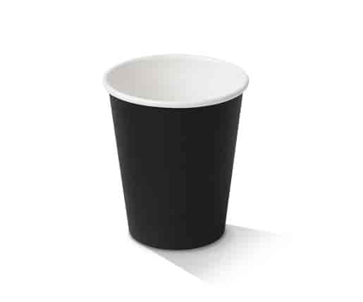 8oz PE Coated SW Cup/Black