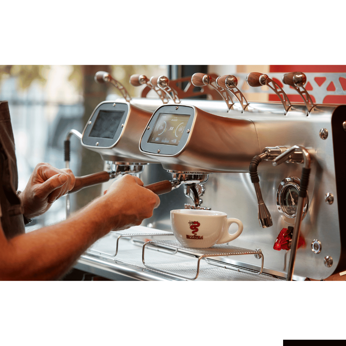 Bezzera VICTORIA Black 3-Group Professional Espresso Machine - BZVICTORIA3B