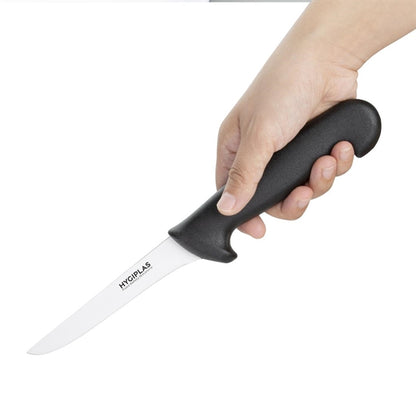 Hygiplas Boning Knife Black 125mm