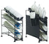 C8504WFD San Jamar Wireworks Cup Dispenser & Lid Organisers - 3 Cup Dispeners, 1 lid organiser & 2 side panels