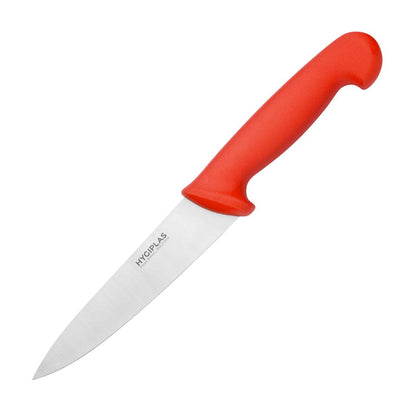 Hygiplas Chefs Knife Red 159MM